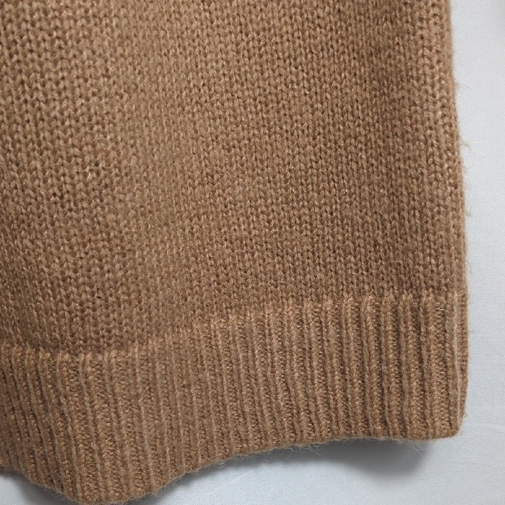 Lovers and Friends Anthea Sweater Dress Camel Medium‎ Cozy Warm Fall Cabincore - Picture 3 of 16